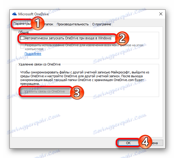 Microsoft OneDrive автоматичен изключване и прекратяване на връзката с него от акаунт на Microsoft