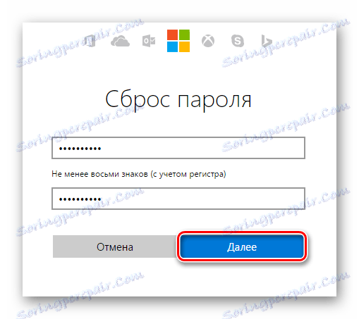 Windows 8 Vnesite novo geslo