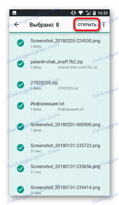 vyberte súbory na stiahnutie na Google disk na android