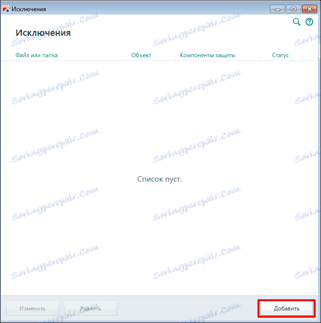Pridávajte výnimky v aplikácii Kaspersky Anti-Virus