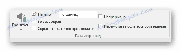 Параметри відео в відтворенні в PowerPoint