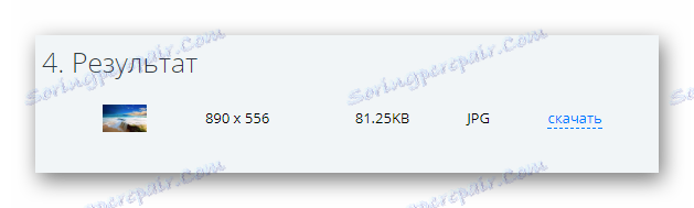 Sťahovanie spracovaného súboru služby Resizepiconline.com