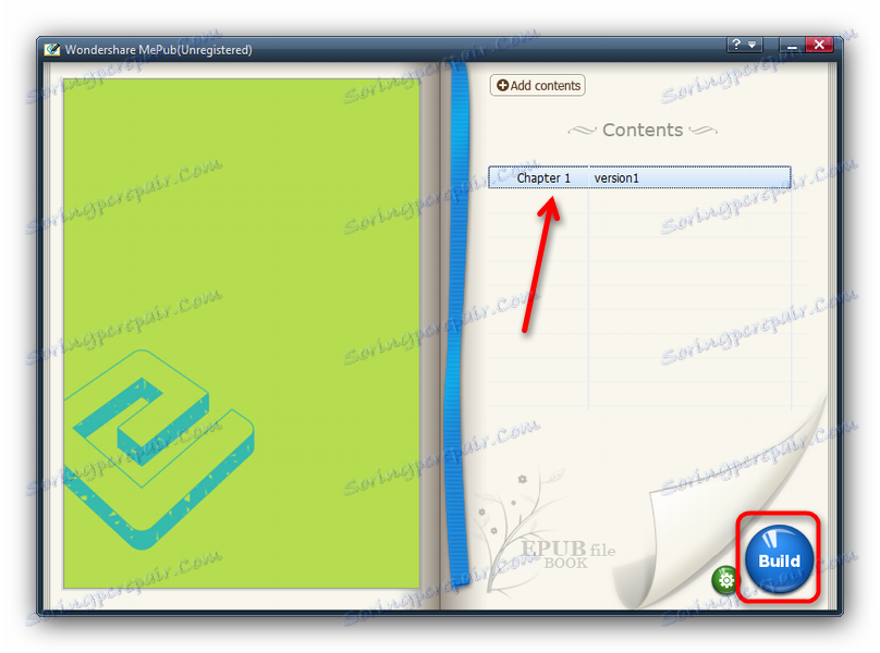 Почати перетворення книги в Wondershare MePub