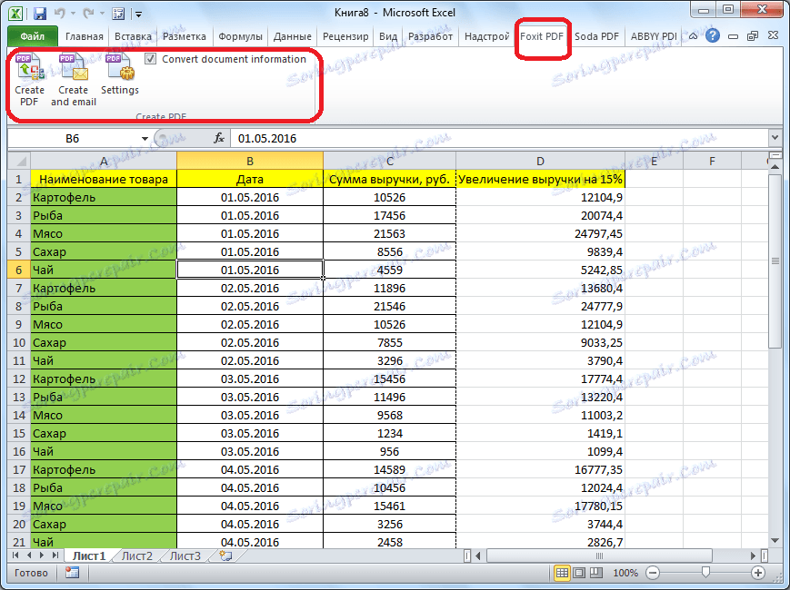 Foxit Add-in PDF