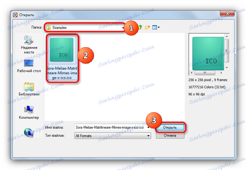 Wybierz plik, który chcesz przekonwertować na FastStone Image Viewer