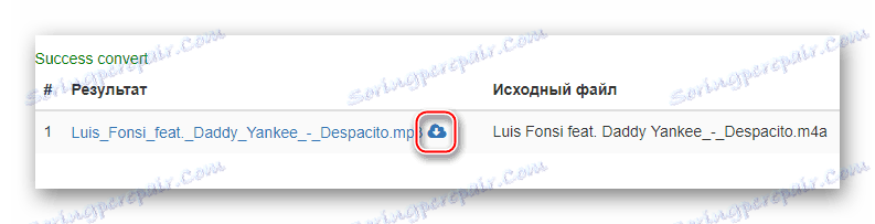 Отворете изтеглянето в Fconvert