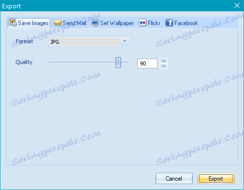 Zapisz kolaż w CollageIt