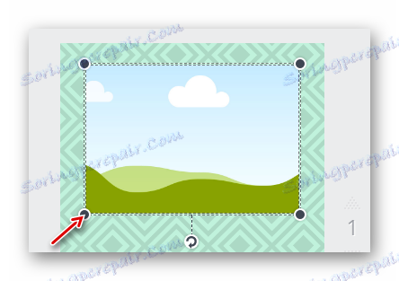 ضبط حجم الملصق في Canva