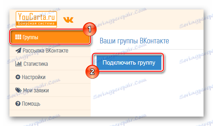 Идите на прву везу групе у контролној табли услуге ИоуЦарта