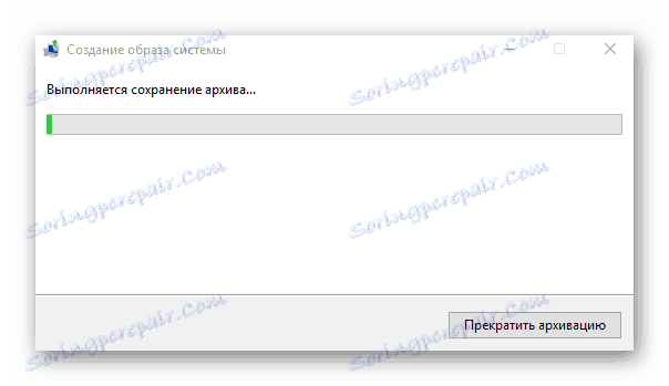 Створення бекапа за допомогою утиліти резервування.