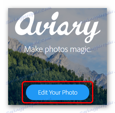Aviary Online Photo Editor را باز کنید