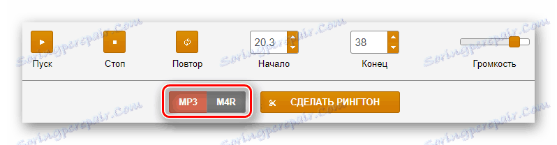 Опции за бъдещи аудио формати на уеб сайта на Ringer