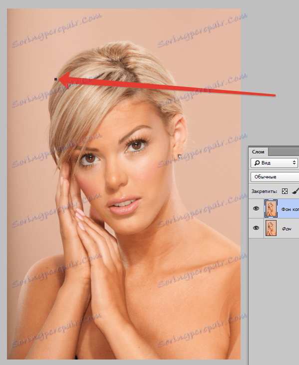 Изрежете човек в Photoshop (2)