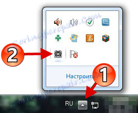 DrWeb Antivirus v sistemskem pladnju