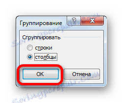Zoskupovanie stĺpcov v programe Microsoft Excel