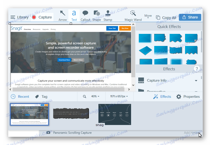 Snagit Editor