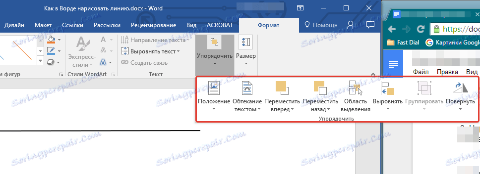 Parametre na zmenu riadkov v programe Word