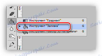 Naplňte nástroj vo Photoshope