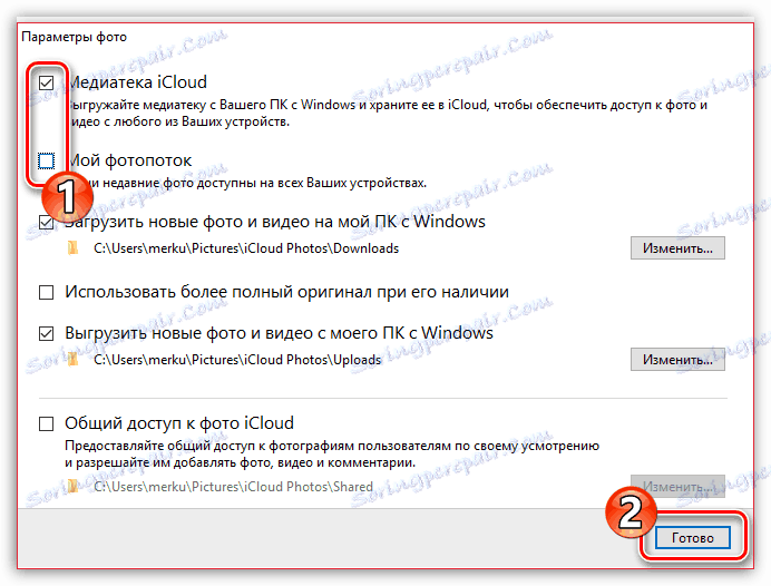 Povolte synchronizaci knihovny iCloud v počítači