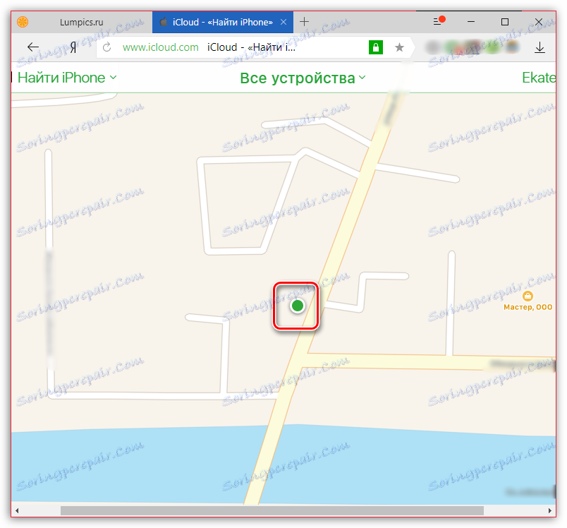 Pretražujte iPhone na karti