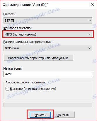 Промяна на файловата система за статията Коригиране на грешката 121 в UltraISO