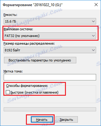 Formatowanie dysków flash dla UltraISO