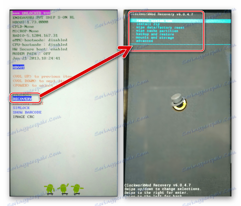 HTC One X (S720e) ClockworkMod oporavak