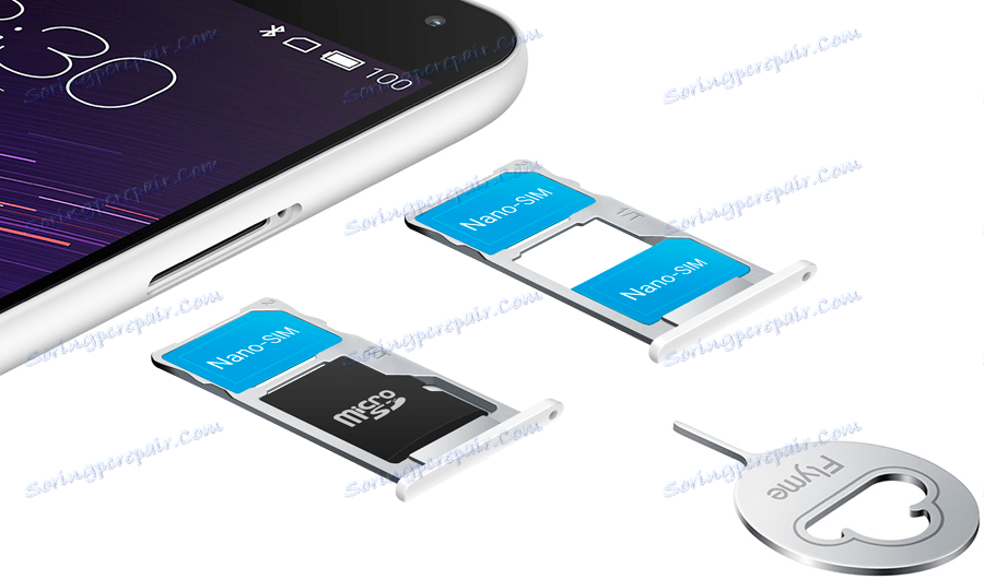 Meizu M2 Poznámka Získanie práv na trasu