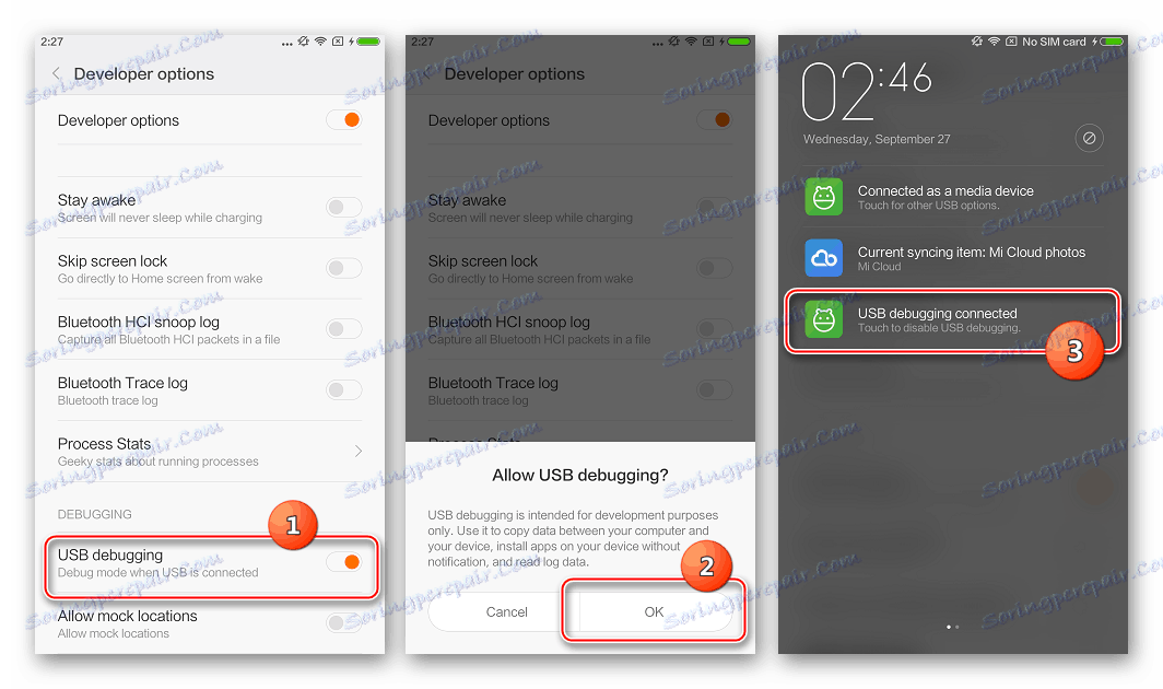 Omogućeno je uklanjanje pogrešaka u sustavu Xiaomi Mi4C USB