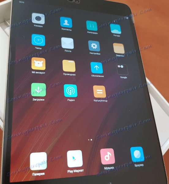 Xiaomi MiPad 2 firmware s ruským rozhraním