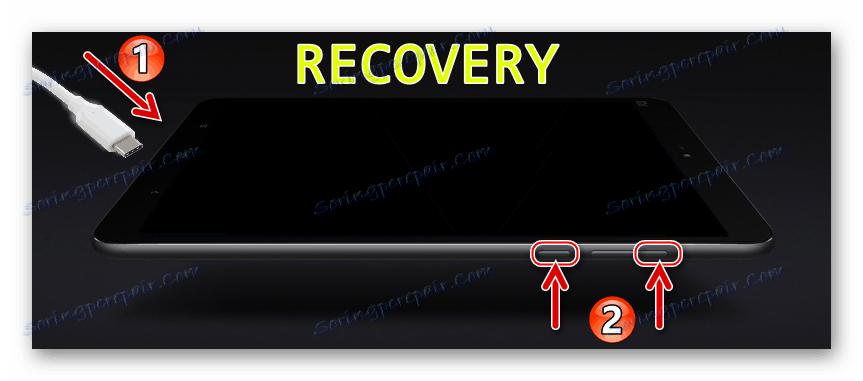 Xiaomi MiPad 2 запуск TeamWin Recovery (TWRP)