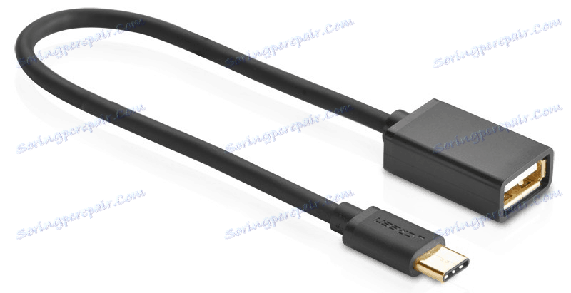 Xiaomi MiPAD 2 adaptér OTG-USB-Type-C na pripojenie USB flash disku