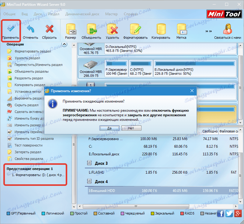 Použití průvodce MiniTool Partition Wizard