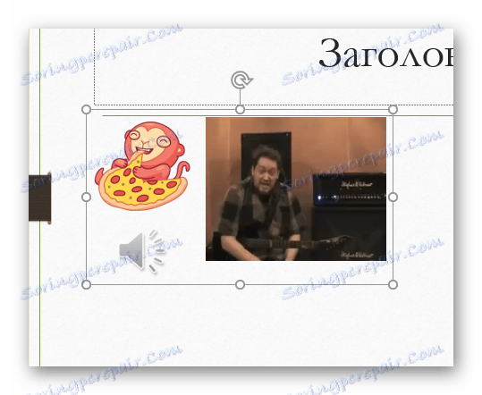 Груписани видео, слика и звук у ПоверПоинту