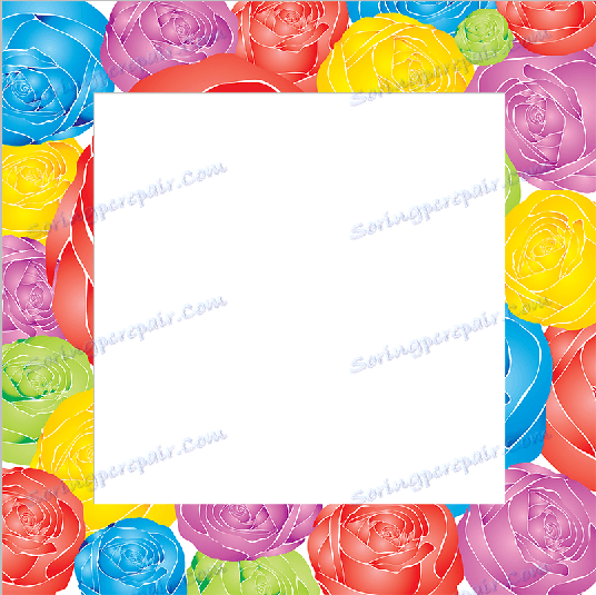 Vložte fotografiu do rámčeka vo Photoshope