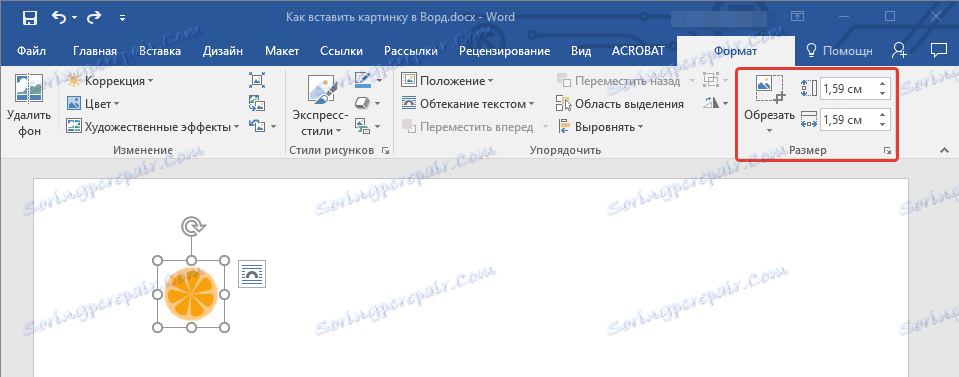 Zmiana rozmiaru obrazu w programie Word