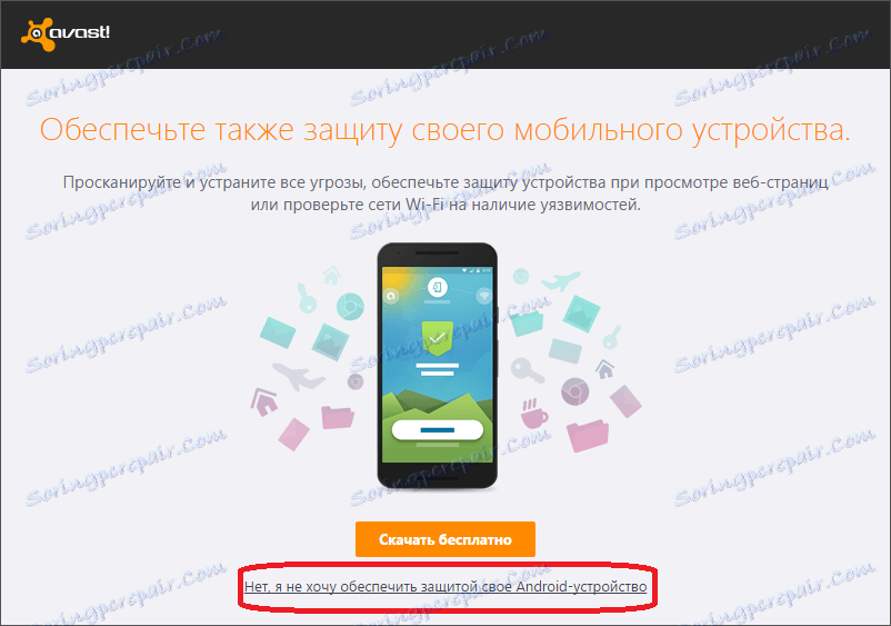 Spoločnosť Avast ponúka možnosť stiahnutia mobilnej aplikácie