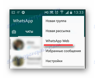 Nastavení aplikace Whatsapp ze smartphonu