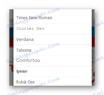 لیست فونت GramotaDel