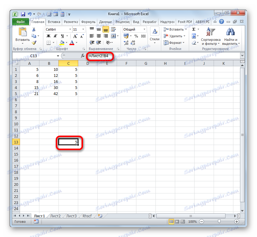 Link do komórki na innym arkuszu w programie Microsoft Excel