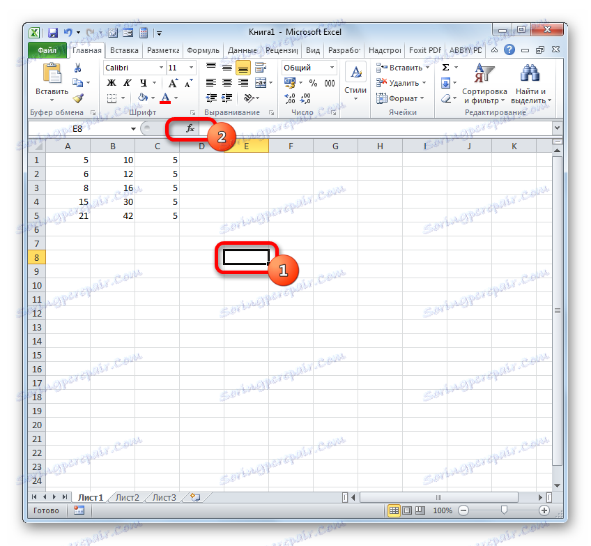 Przejdź do Kreatora funkcji w programie Microsoft Excel