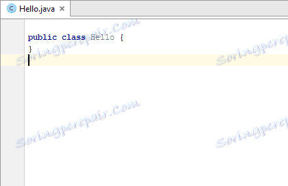 IntelliJ IDEA urejevalnik besedil