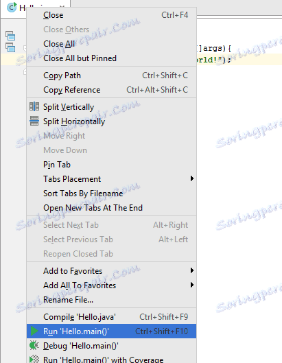 Začetek IntelliJ IDEA