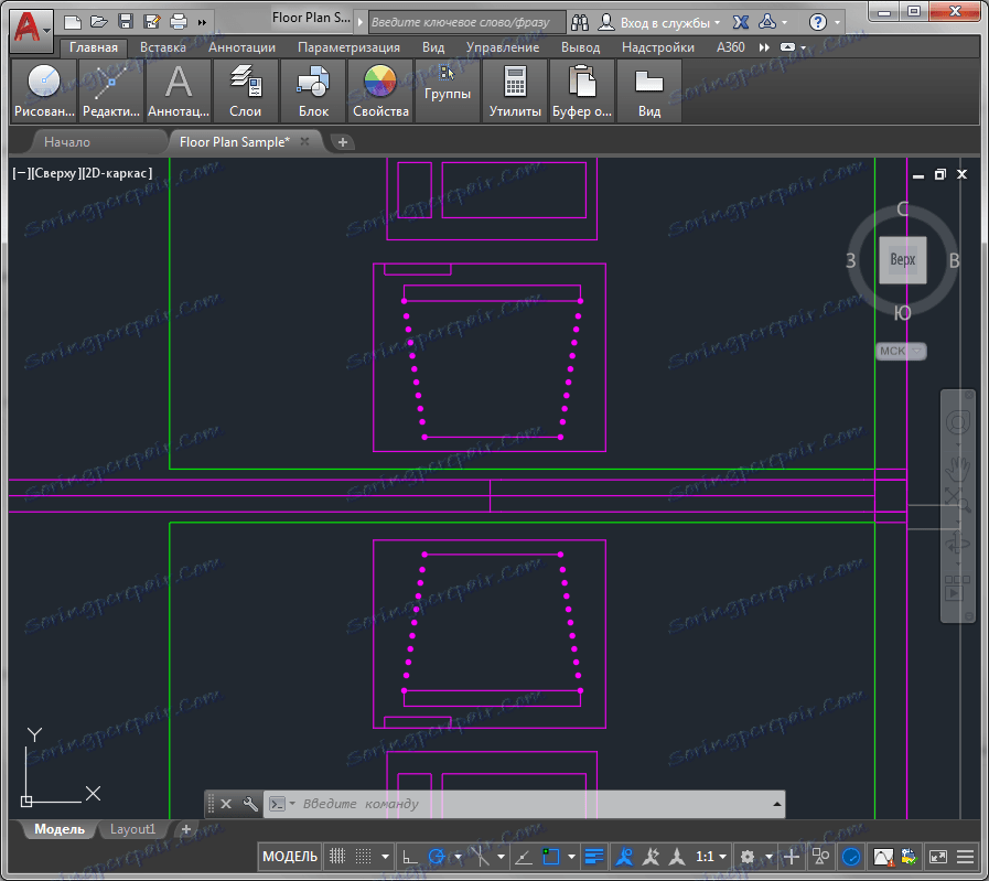 Ako urobiť prerušovanú čiaru v aplikácii AutoCAD 8