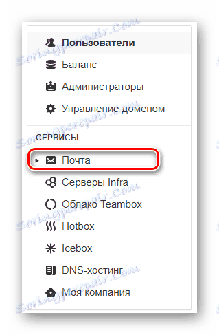 روند انتقال به بخش ایمیل در وب سایت پست الکترونیکی Mail.ru.