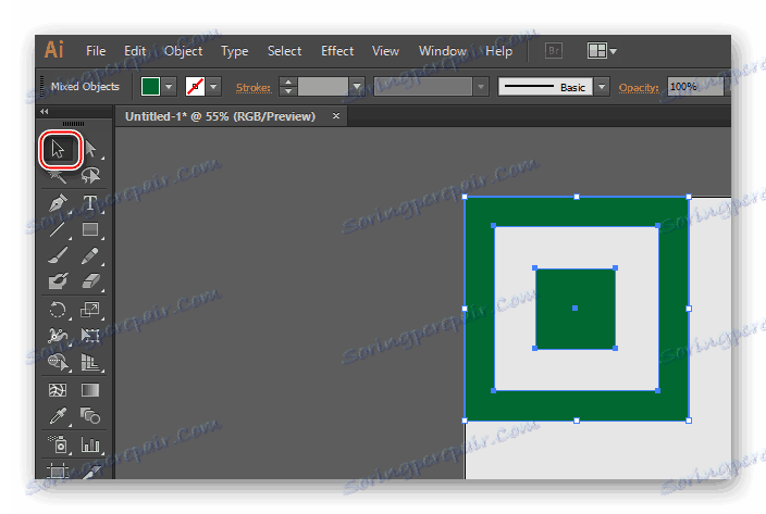 Wybór w programie Illustrator
