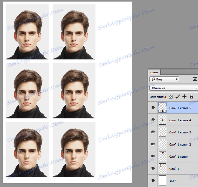 Vytvořte fotografii pro dokumenty ve Photoshopu