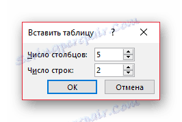 Стандардна креација таблице у ПоверПоинту