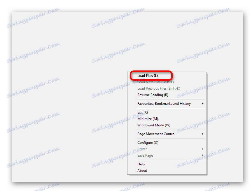 Przejdź do okna wyboru pliku na ekranie CD