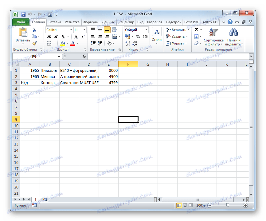 Чем csv отличается от excel